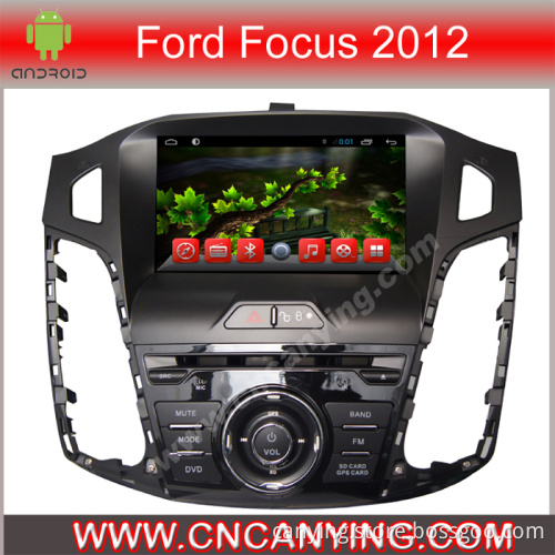 Car DVD Player for Pure Android 4.2.2 Car DVD Player with A9 CPU Capacitive Touch Screen GPS Bluetooth for Ford Focus 2012 (AD-8029)